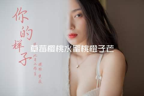 草莓樱桃水蜜桃橙子芒